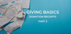 Donation Receipts